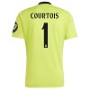 Camiseta de fútbol Portero Real Madrid Courtois 1 Tercera Equipación 2024-25 - Hombre